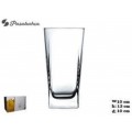 VASO LONG CARRE 10OZ 6PZ