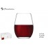 VASO VINO AMBER 19OZ 6PZ