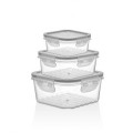 SET ENVASE C/TAPA 3PZ 17*17*8CM