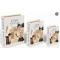 LIBRO CAJA 3PC MDF 30 26 21CM