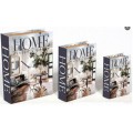 LIBRO CAJA 3PC MDF 30 26 21CM