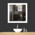 ESPEJO C/LUZ LED 70X70CM